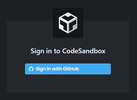 Editor externo CodeSandbox